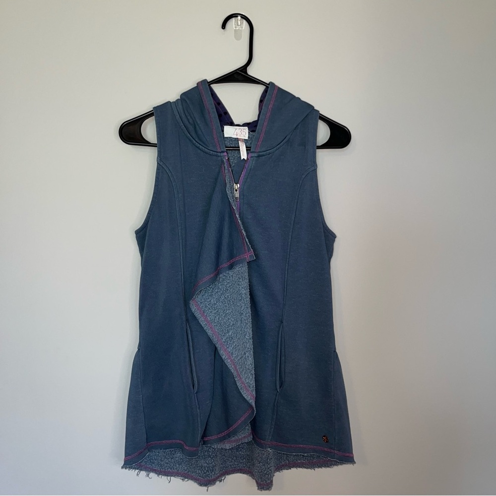 Matilda Jane Blue and Purple Kids Vest Girls 14